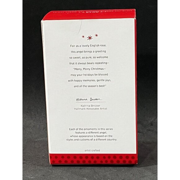 2013 Hallmark Christmas Ornament England Angels Around the World Series HM11 - Picture 5 of 5